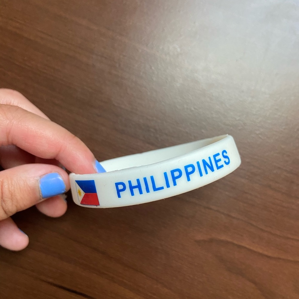 Filipino Flag Bracelet